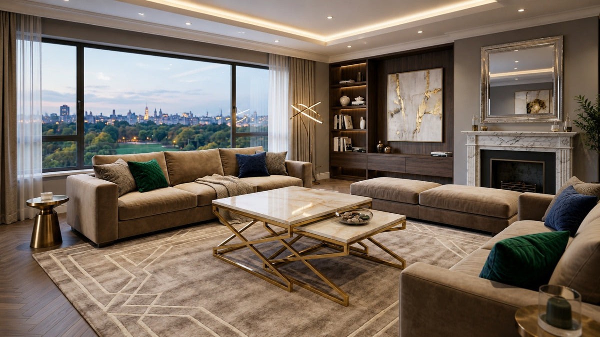 HOW TO CHOOSE THE PERFECT CENTRE TABLE FOR YOUR LIVING ROOM
