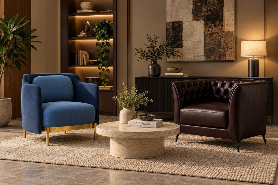 CLUB CHAIRS VS ACCENT CHAIRS, WHAT MUST YOU CHOOSE?