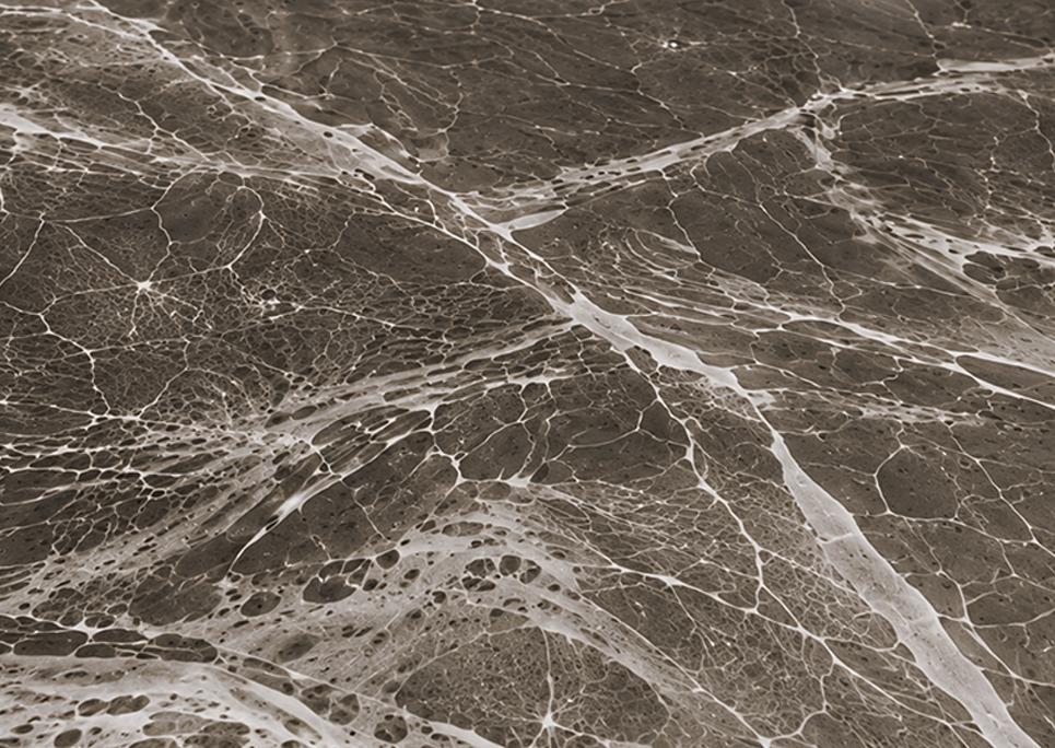 Brown Faux Marble Surface 