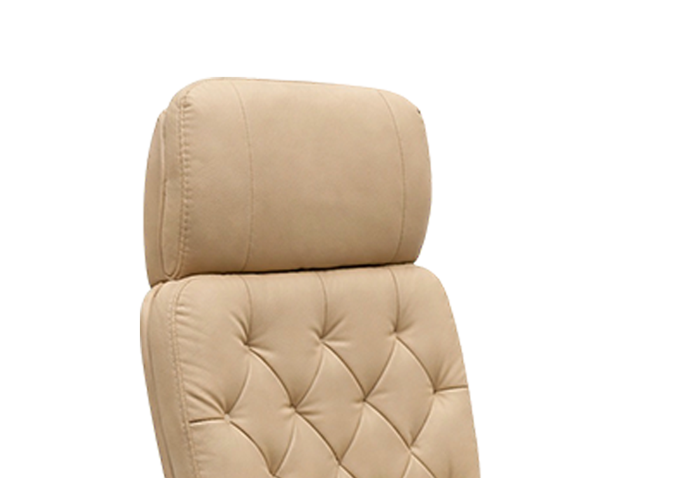 Integrated Cushioned Headrest