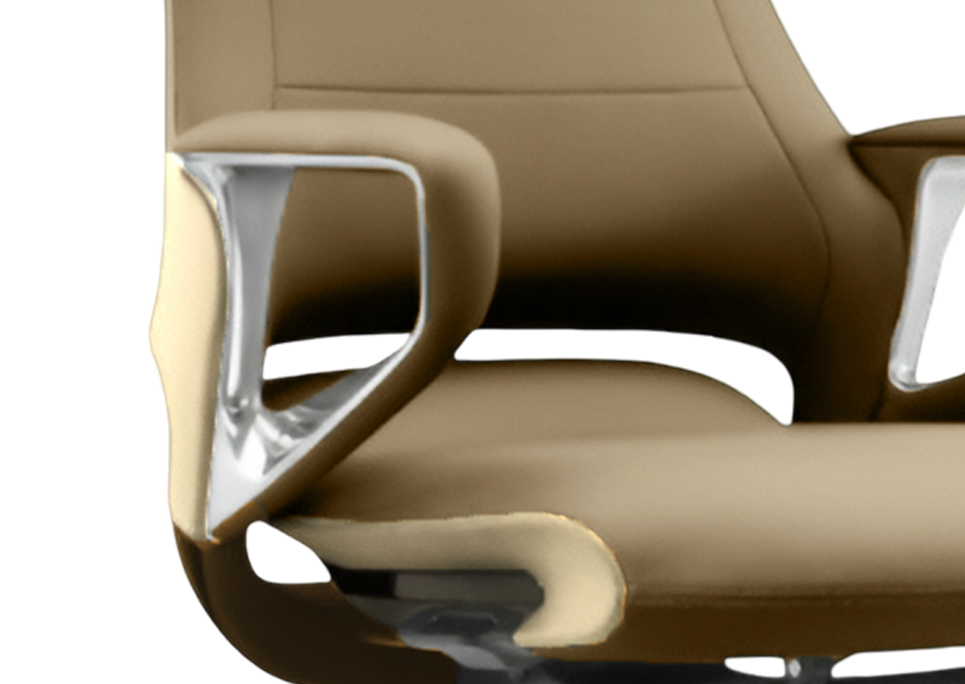 Cushioned Leather Arm Panels