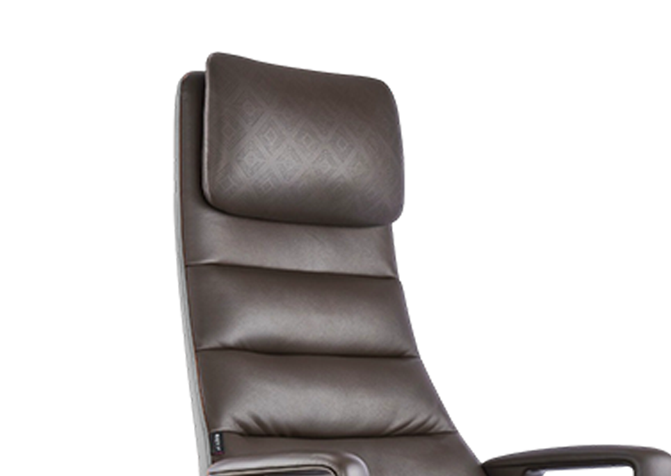 Integrated Cushioned Headrest