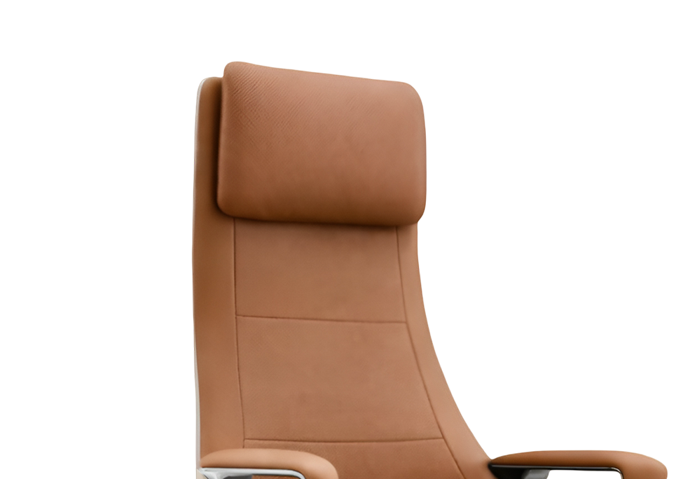 Integrated Cushioned Headrest