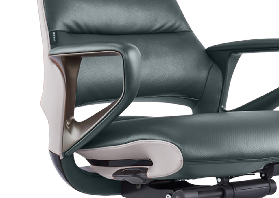 Cushioned Leather Arm Panels