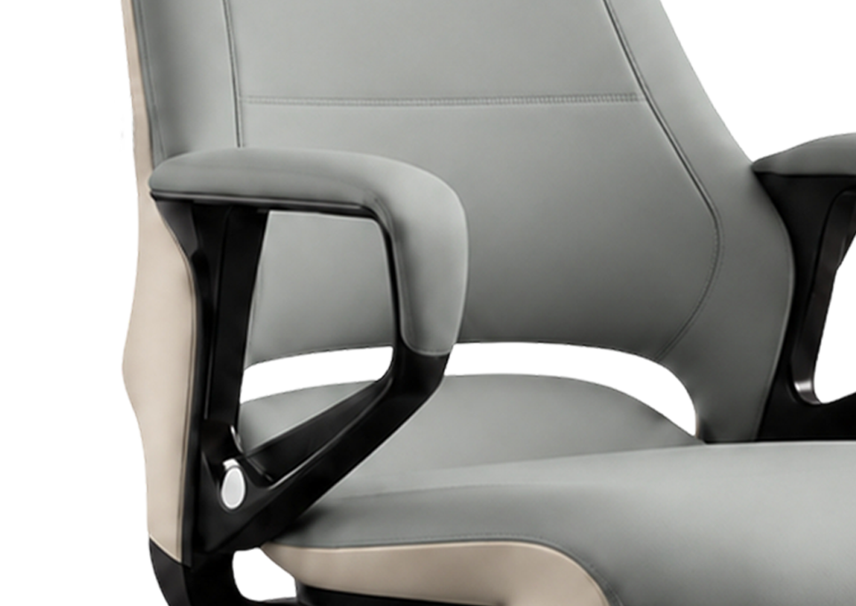 Broad Padded Armrests