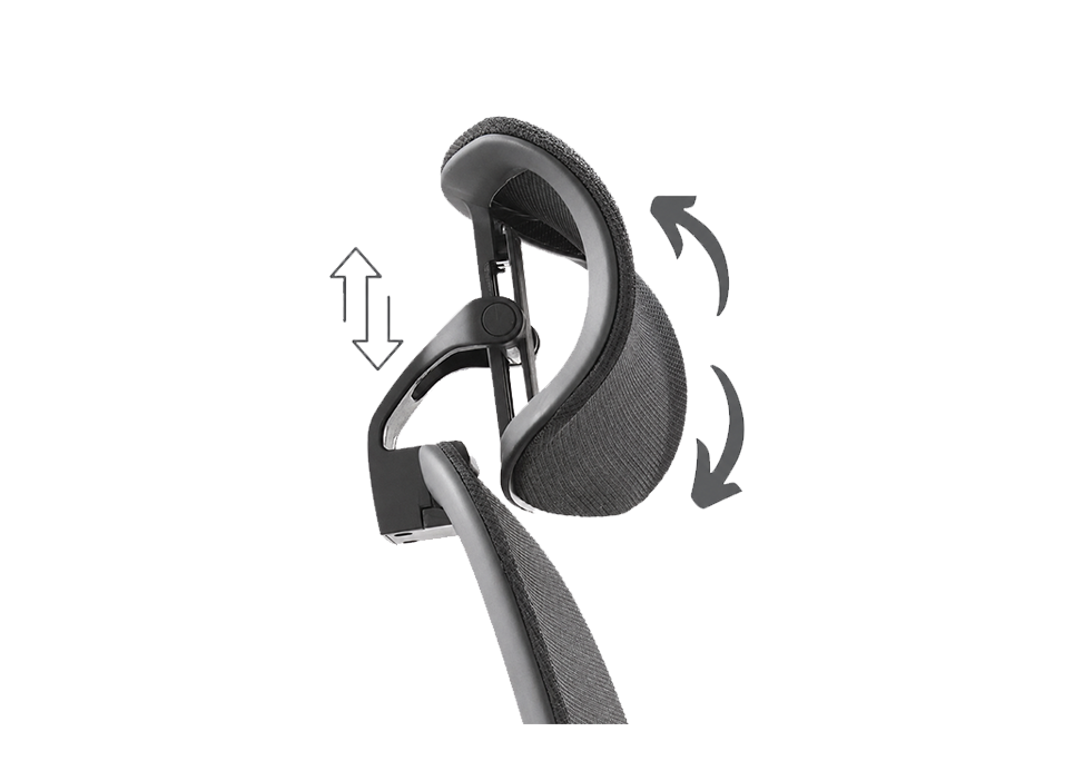 Four Way Adjustable Headrest