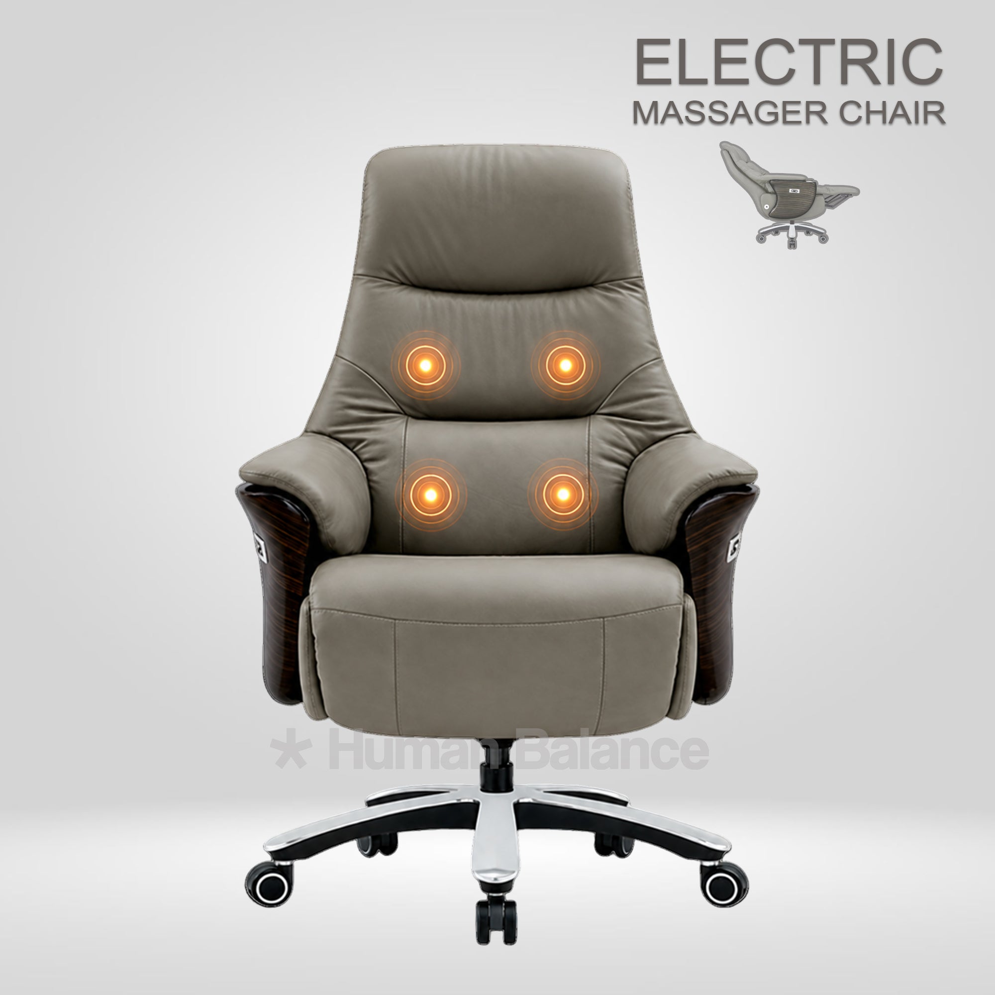 Imperatore (Grey) Electric Massager