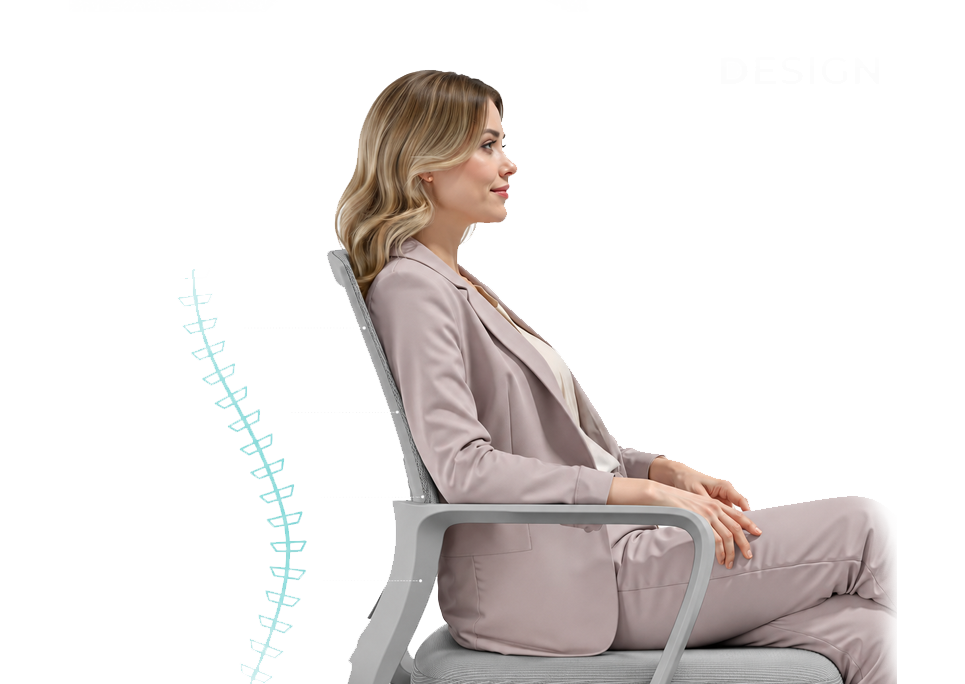 Posture Oriented Upright Backrest