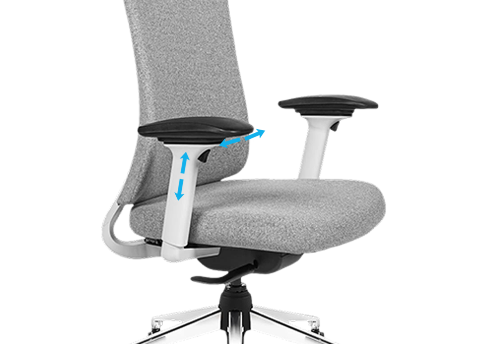 Polyurethane Padded 4D Adjustable Handles