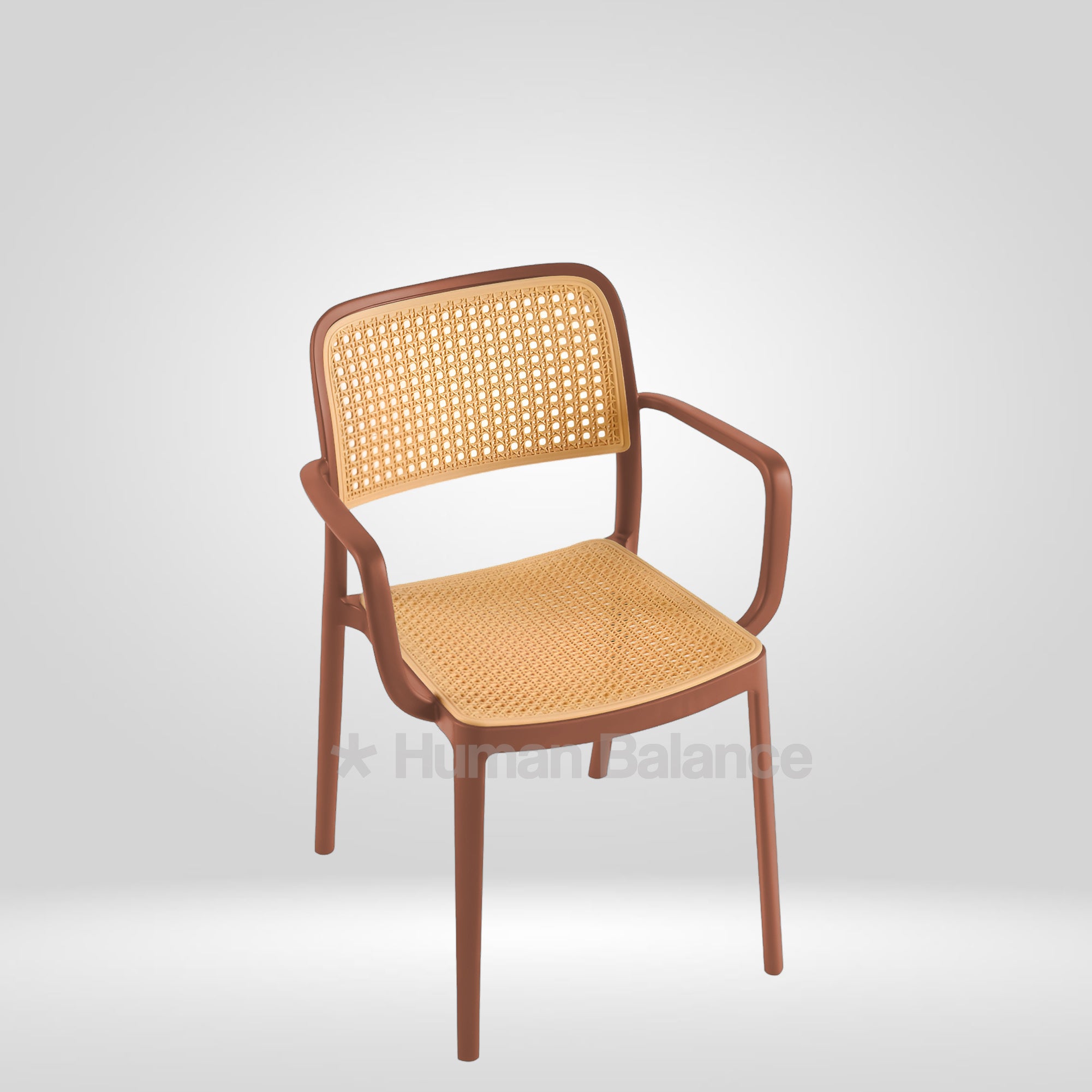 Magner with Arms Brown ( Pack Of 2 )