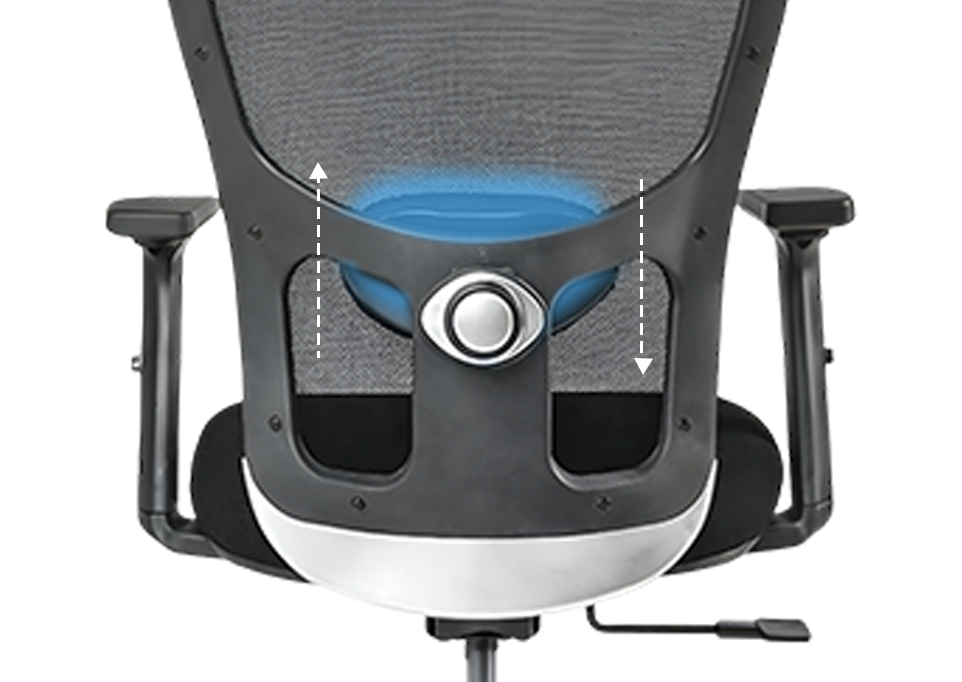 Dual Axis Lumbar Adjustment