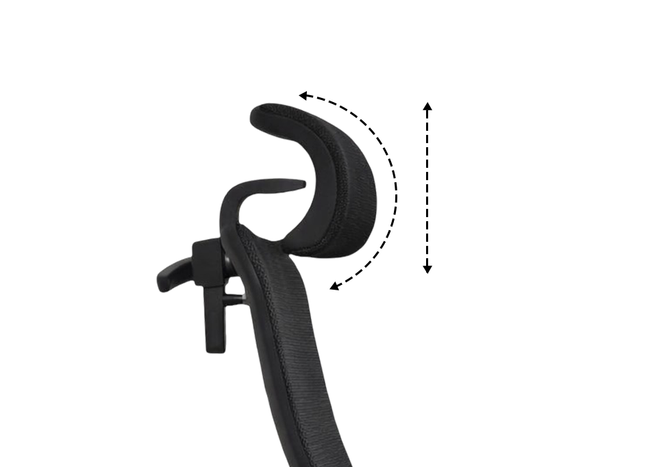 Four Way Adjustable Headrest