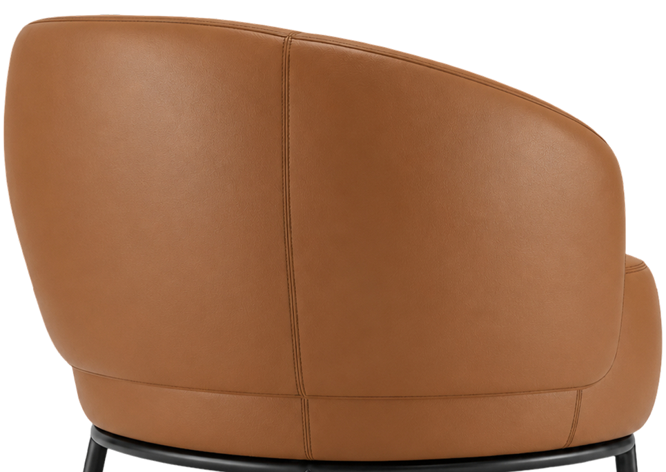 Comfortable Curved Backrest