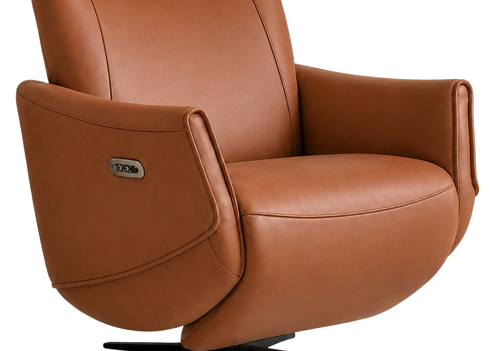Sloped Armrest Design