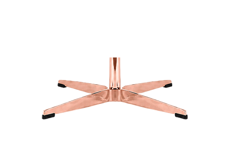 Rose Gold Finished Spider Base