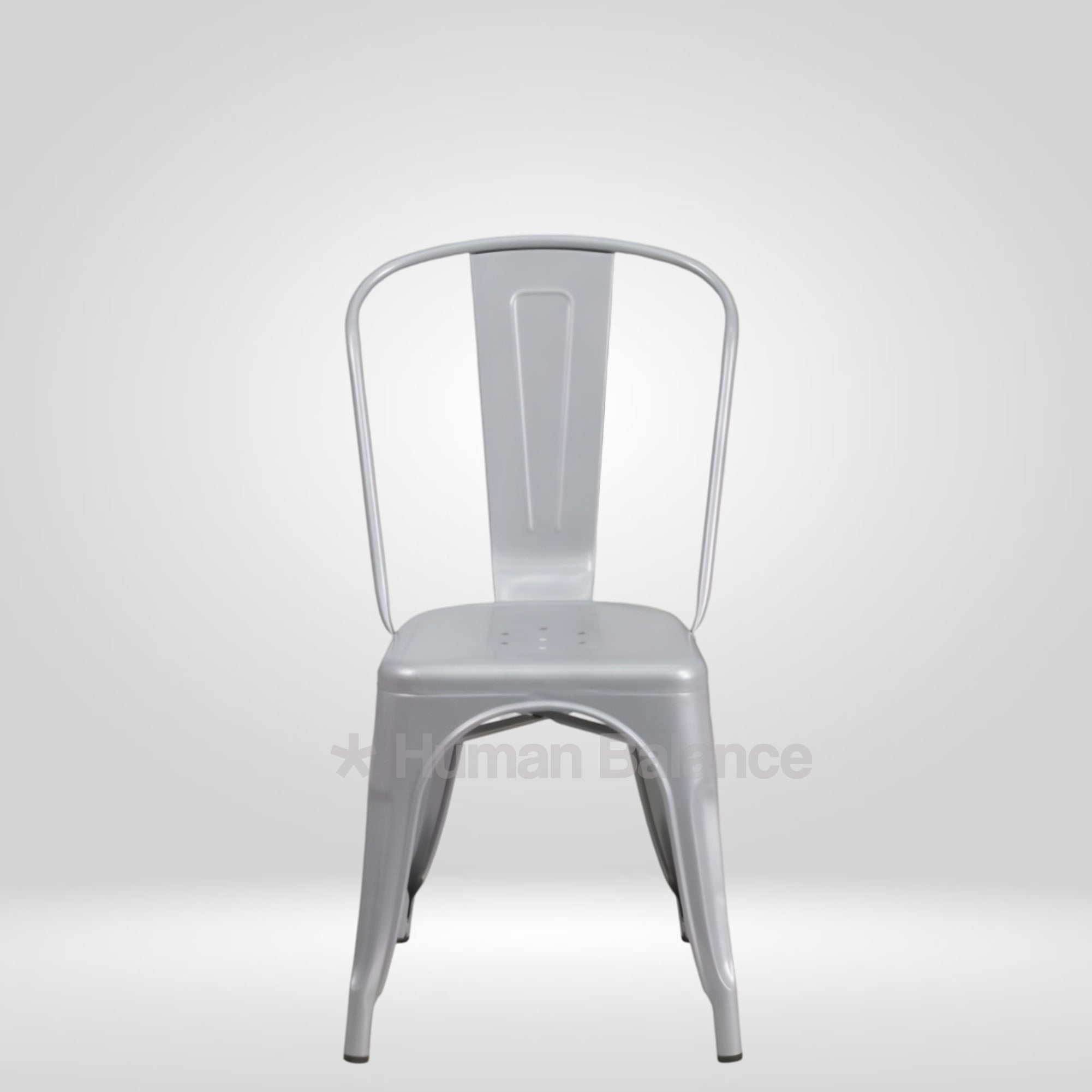 Tolix Replica Cafe Grey ( Pack Of 2 )
