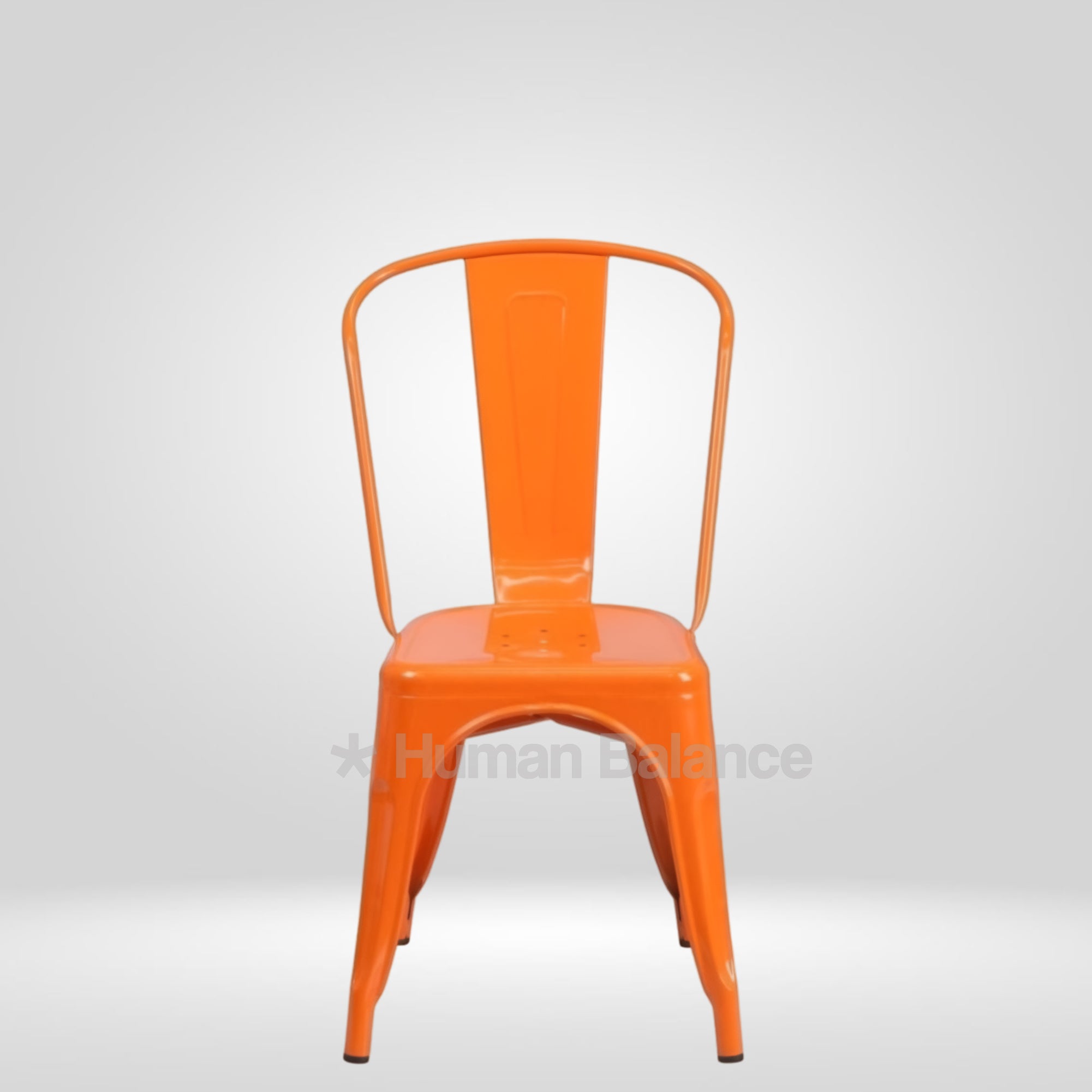 Tolix Replica Cafe Orange ( Pack Of 2 )