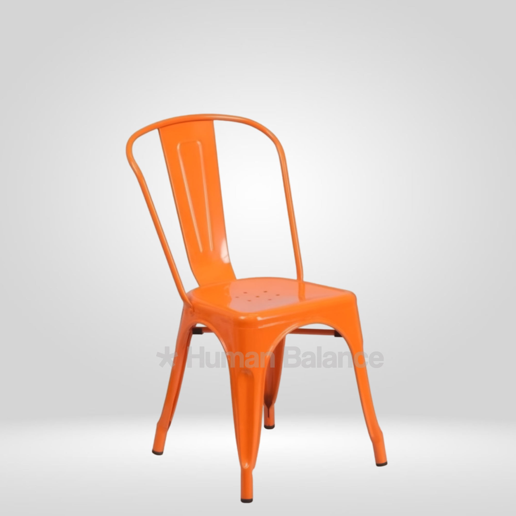 Tolix Replica Cafe Orange ( Pack Of 2 )
