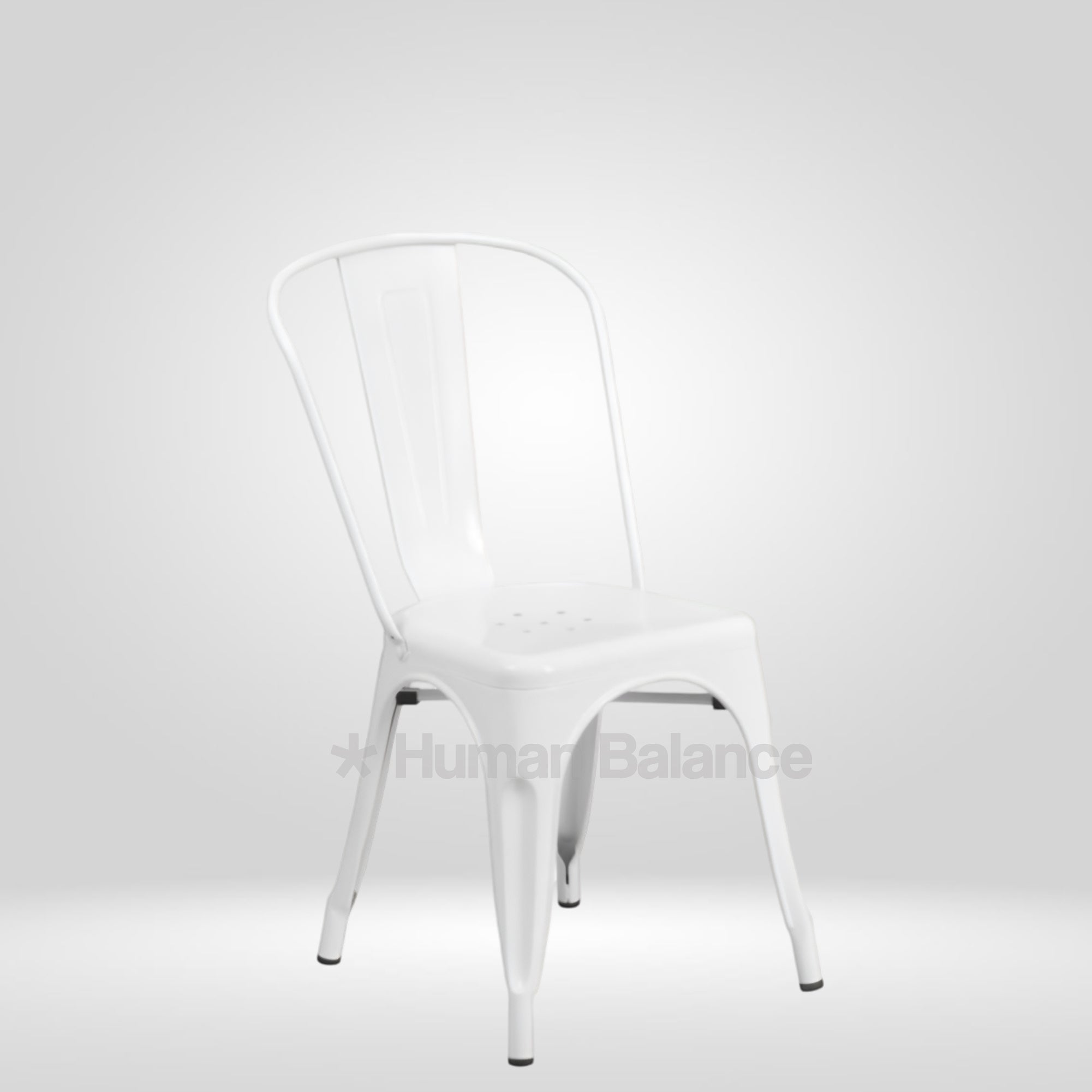 Tolix Replica Cafe White  ( Pack Of 2 )