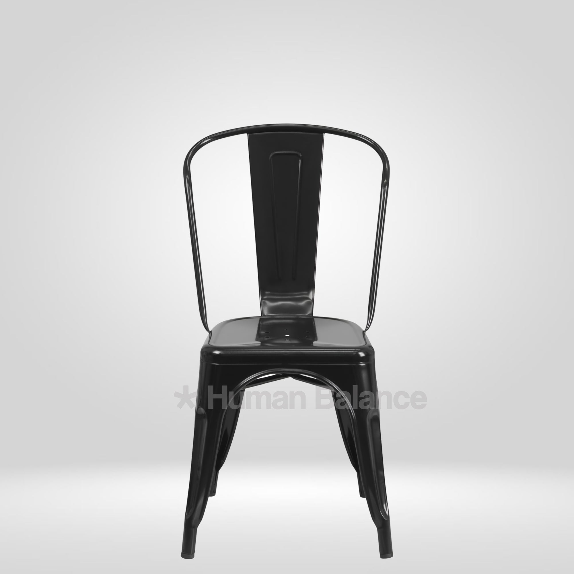 Tolix Replica Cafe Black ( Pack Of 2 )