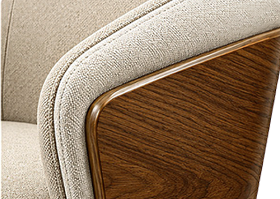 Ergonomically Inclined Armrests