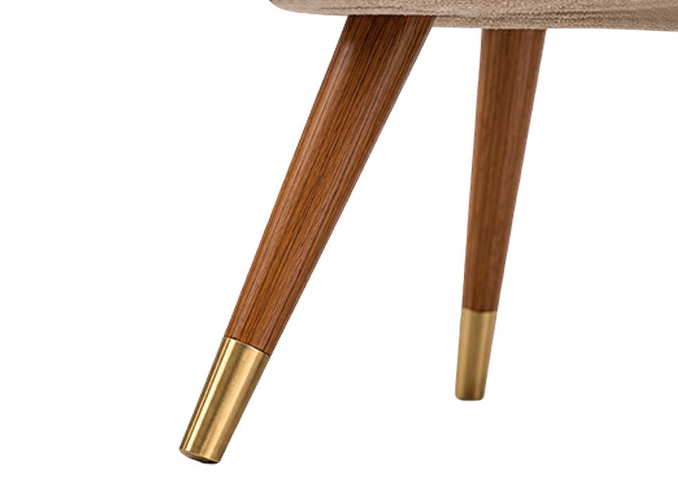 Slim Tapered Metal Legs