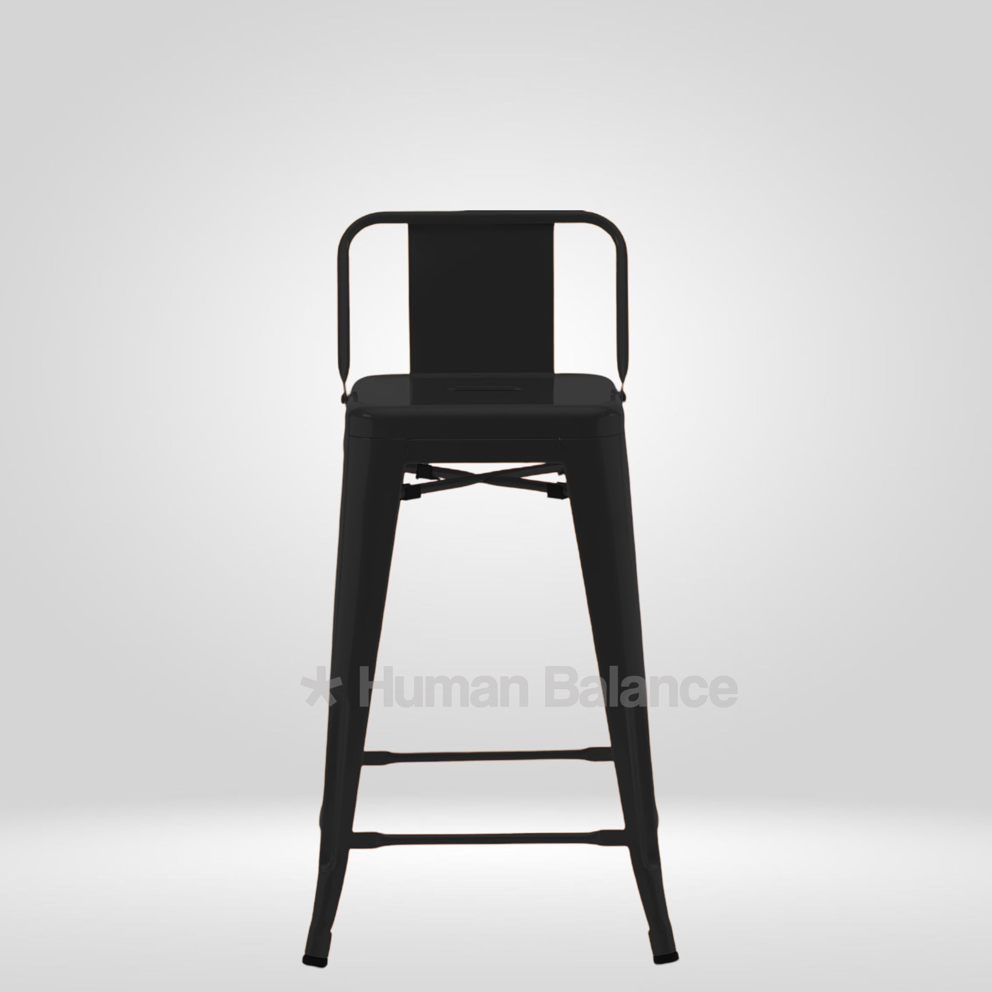 Tolix Replica Bar Stool Black