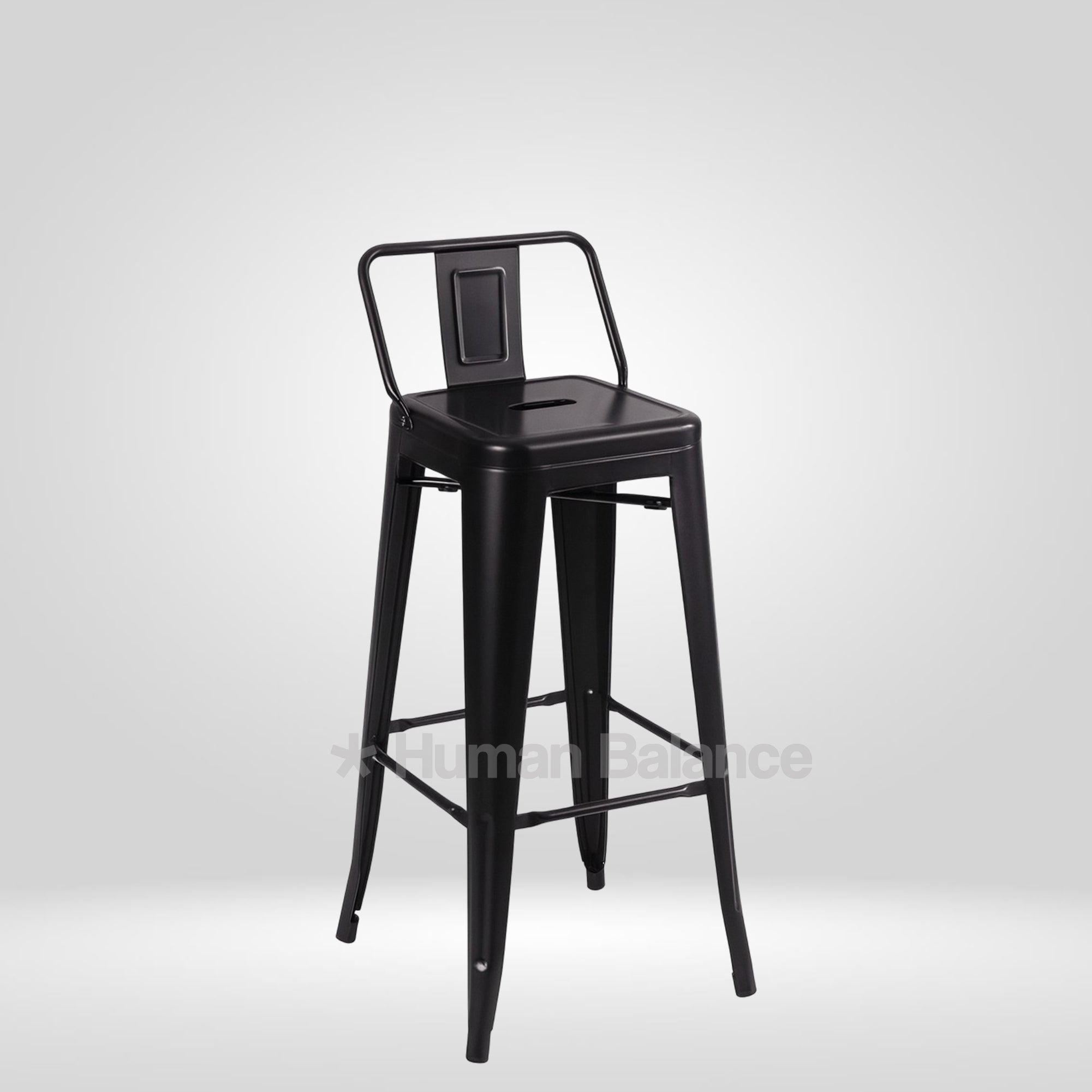 Tolix Replica Bar Stool Black