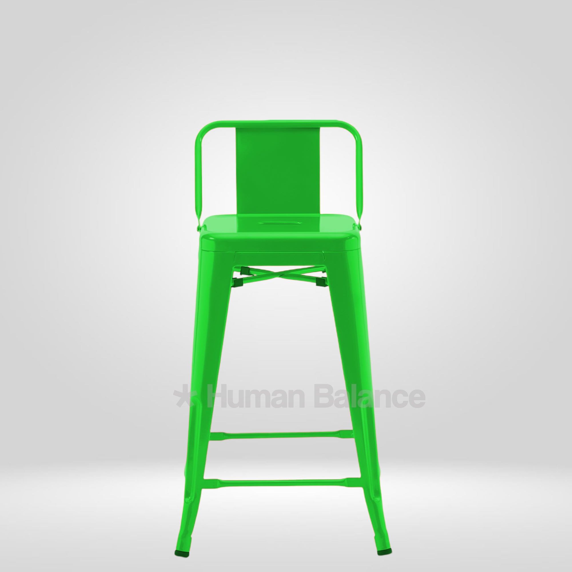 Tolix Replica Bar Stool Green