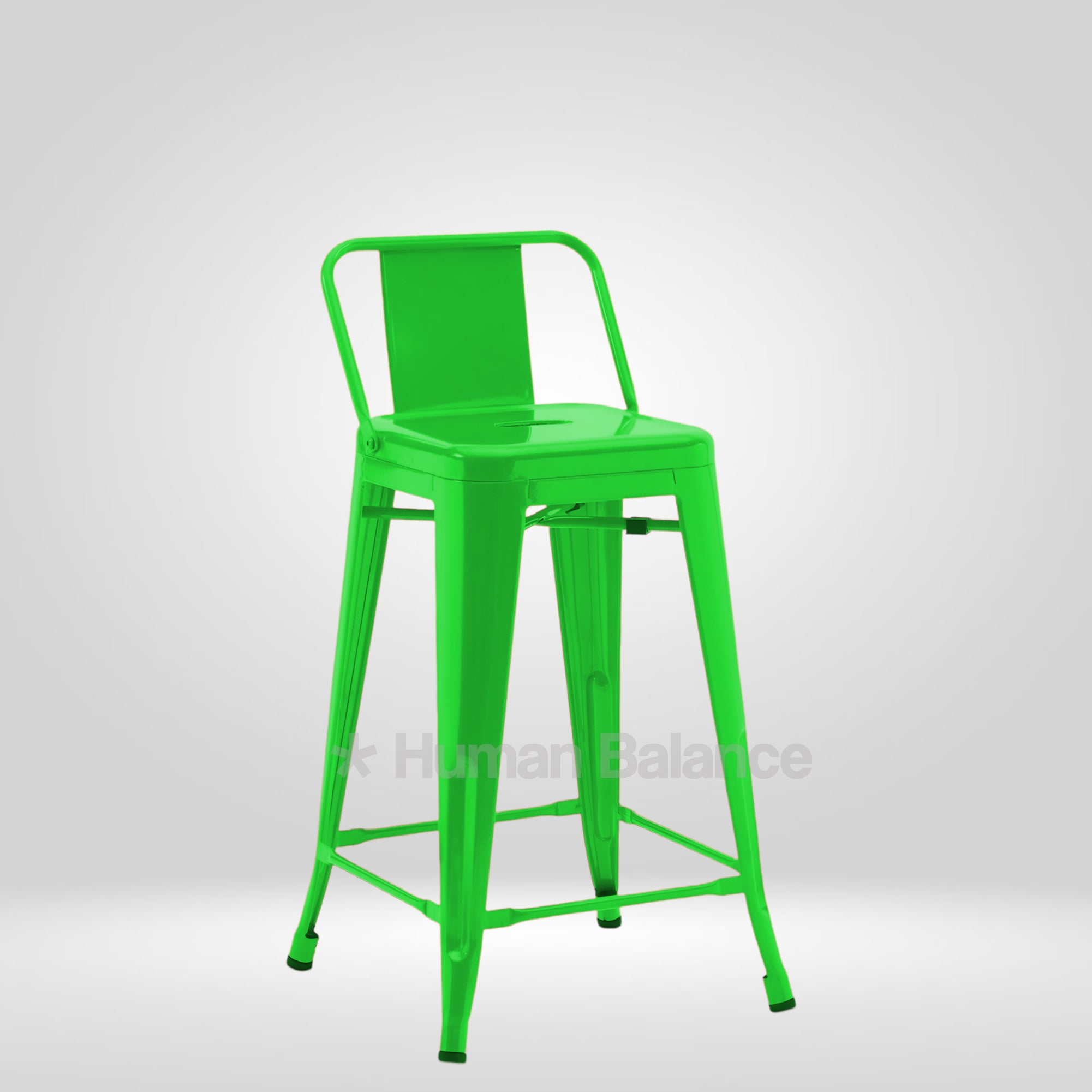 Tolix Replica Bar Stool Green