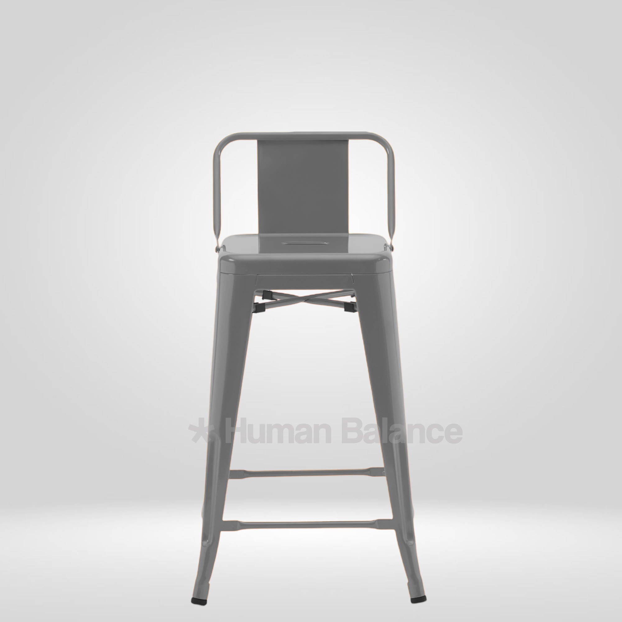 Tolix Replica Bar Stool grey