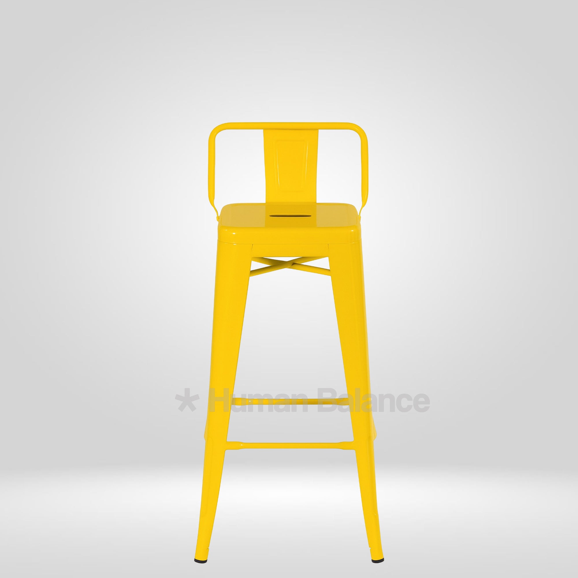 Tolix Replica Bar Stool Yellow