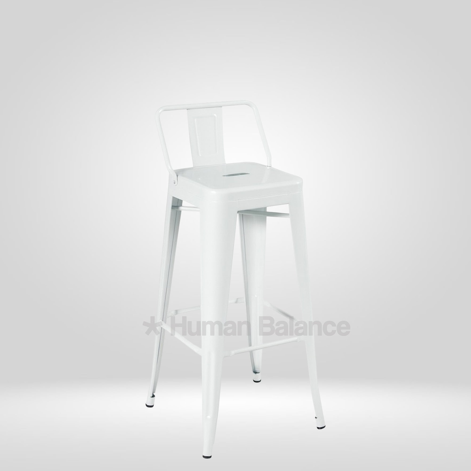 Tolix Replica Bar Stool White