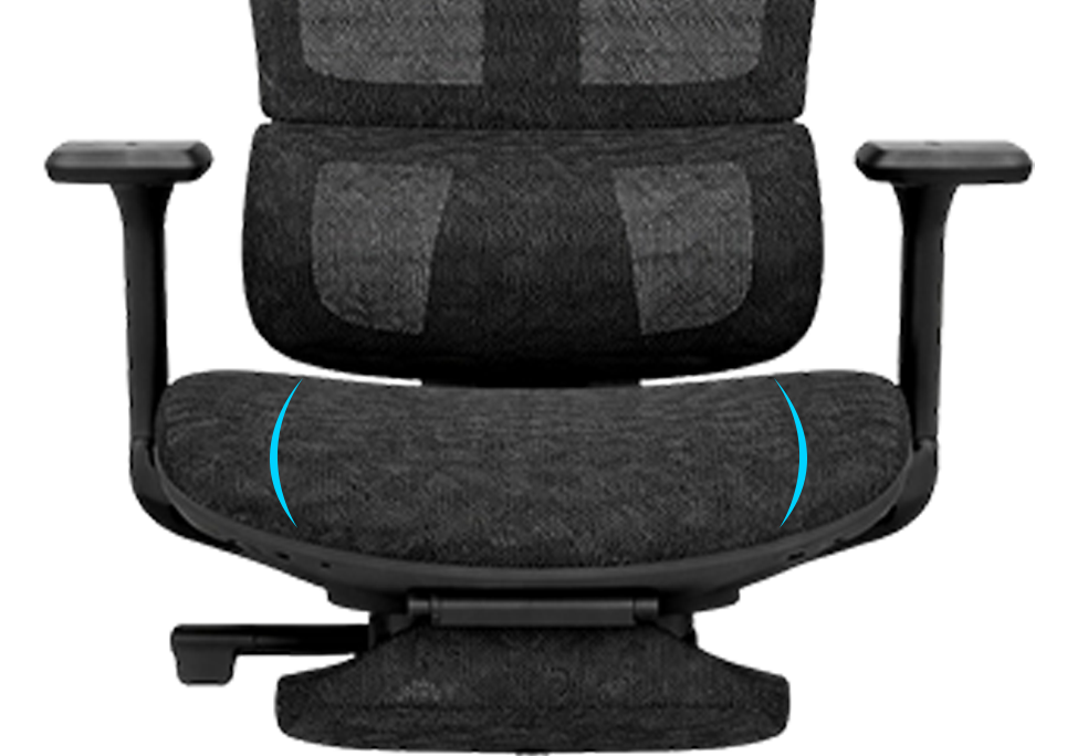 Waterfall Edge Mesh Seat