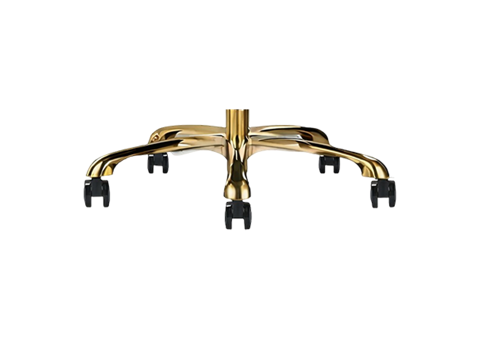 Gold Finished Metal Base