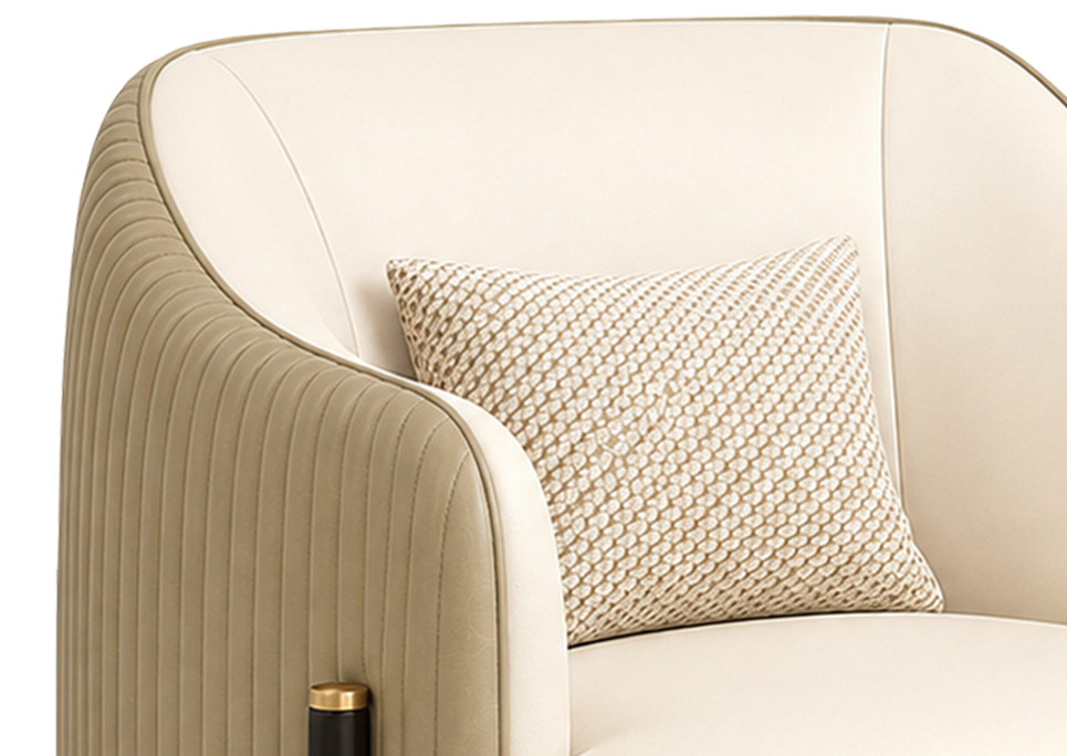 Vertically Ribbed Design 