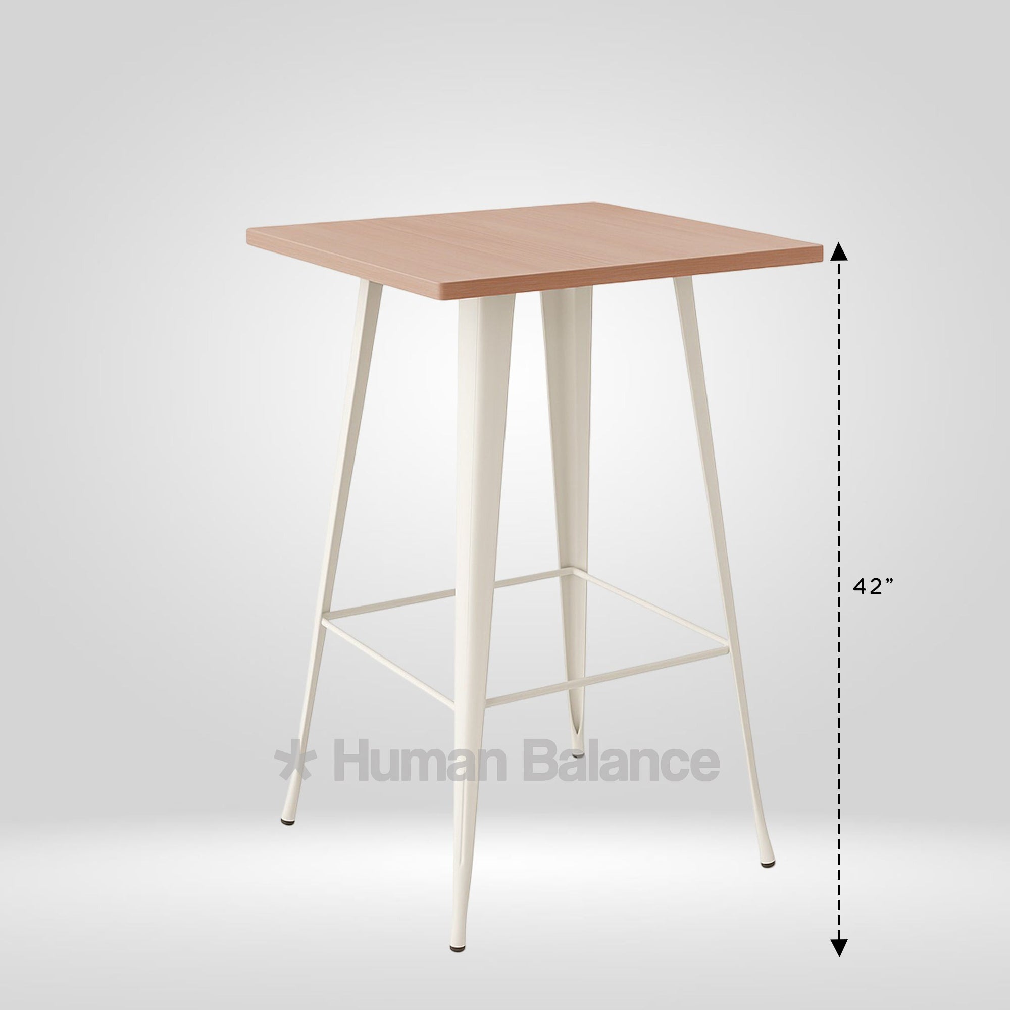 Tolix Replica White Legs