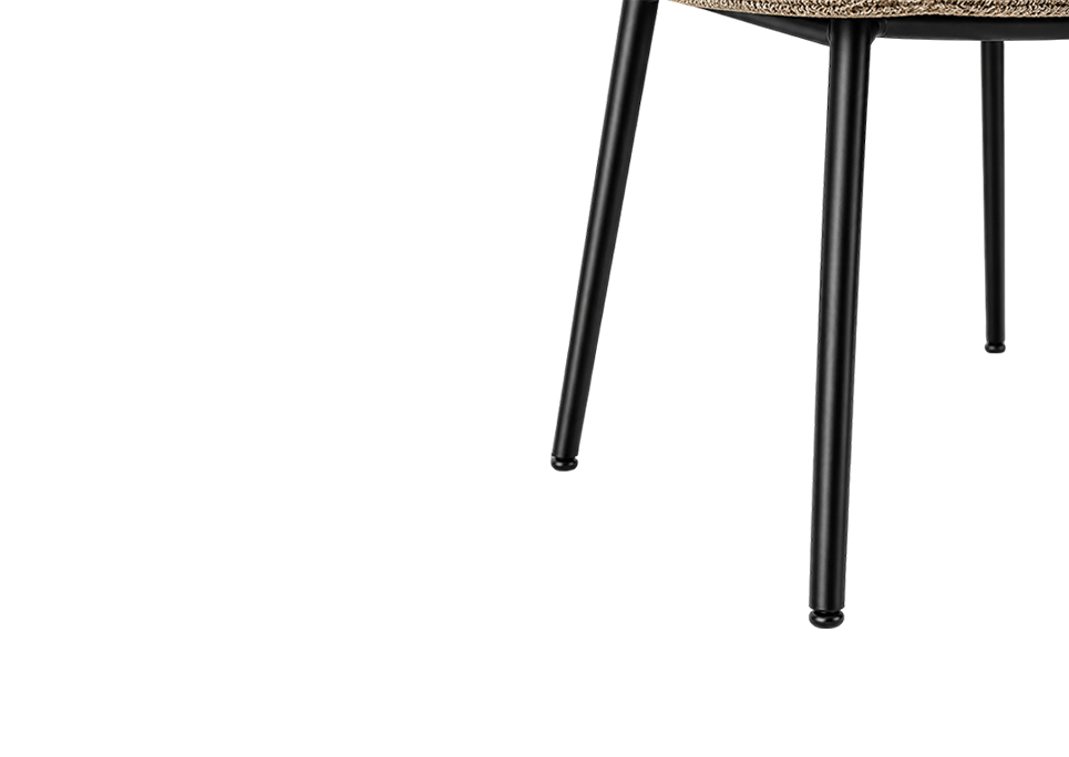 Slim & Durable Metal Legs