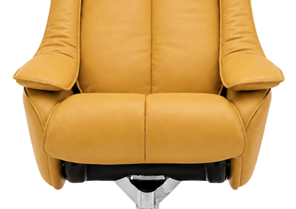 Sloped Armrest Design