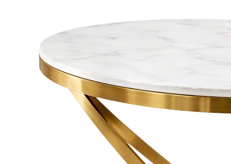 Clean Circular Gold Profile