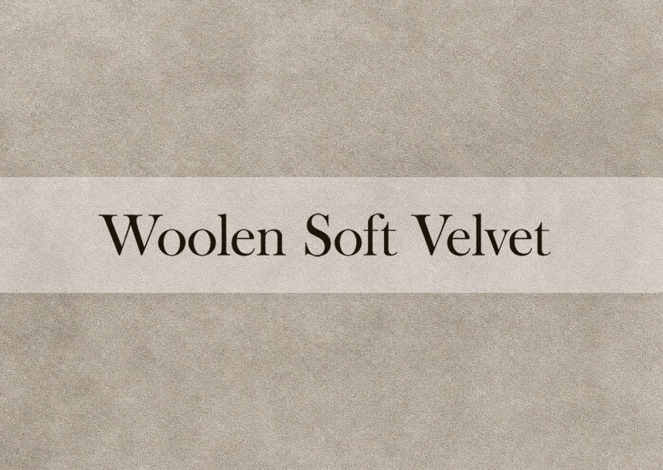 Premium Wool Finish Velvet Upholstery