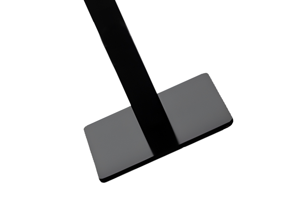 Quadrate Flat Pedestal Base