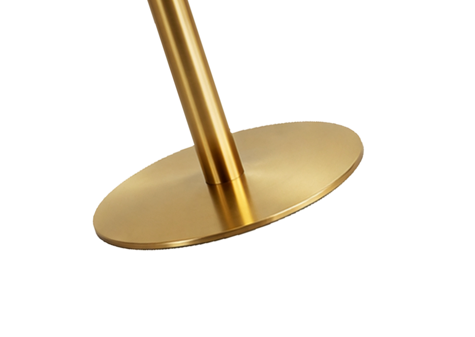 Circular Flat Pedestal Base