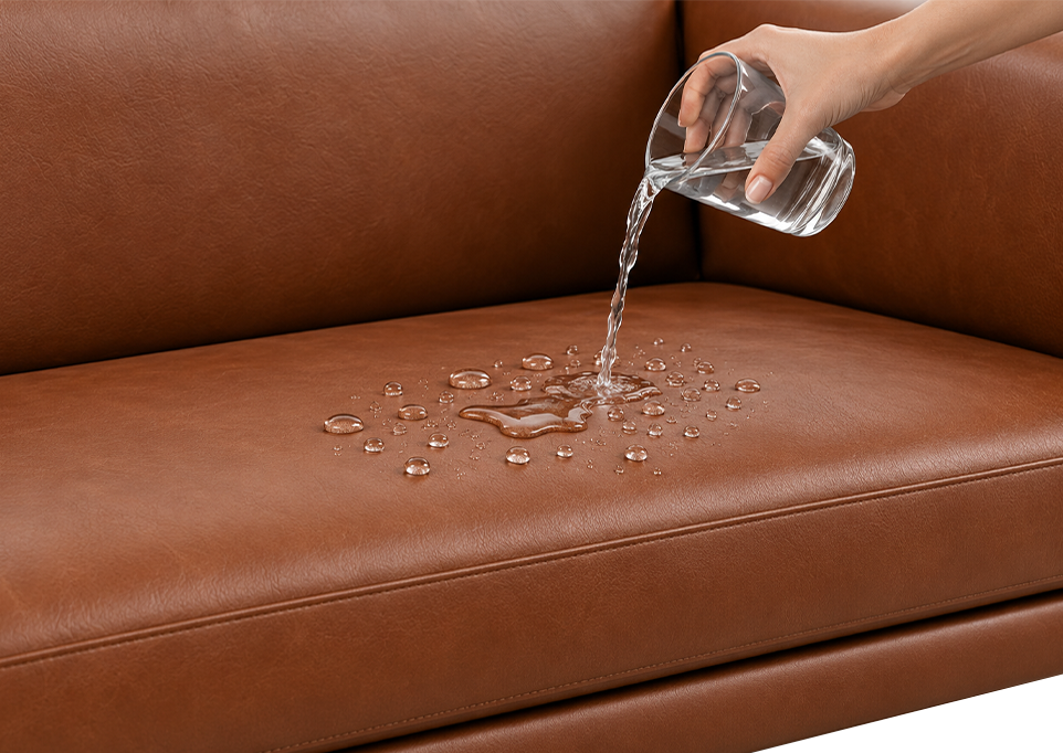 Water Repellent Faux Leather Upholstery