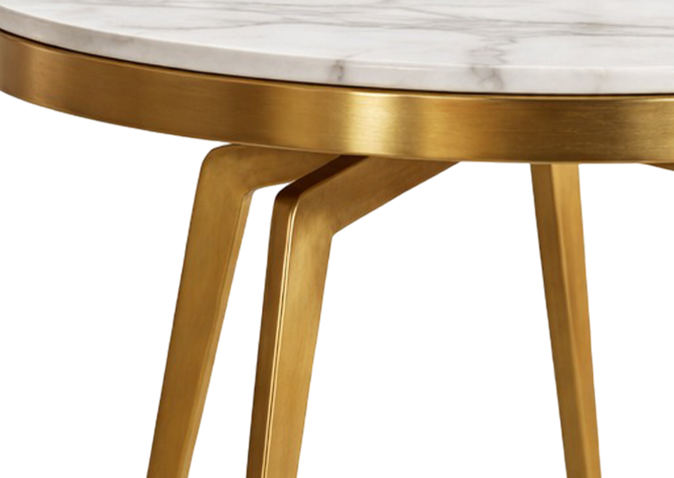 Clean Circular Gold Profile