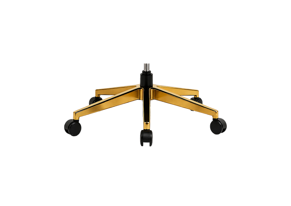 Gold Finish Metal Base