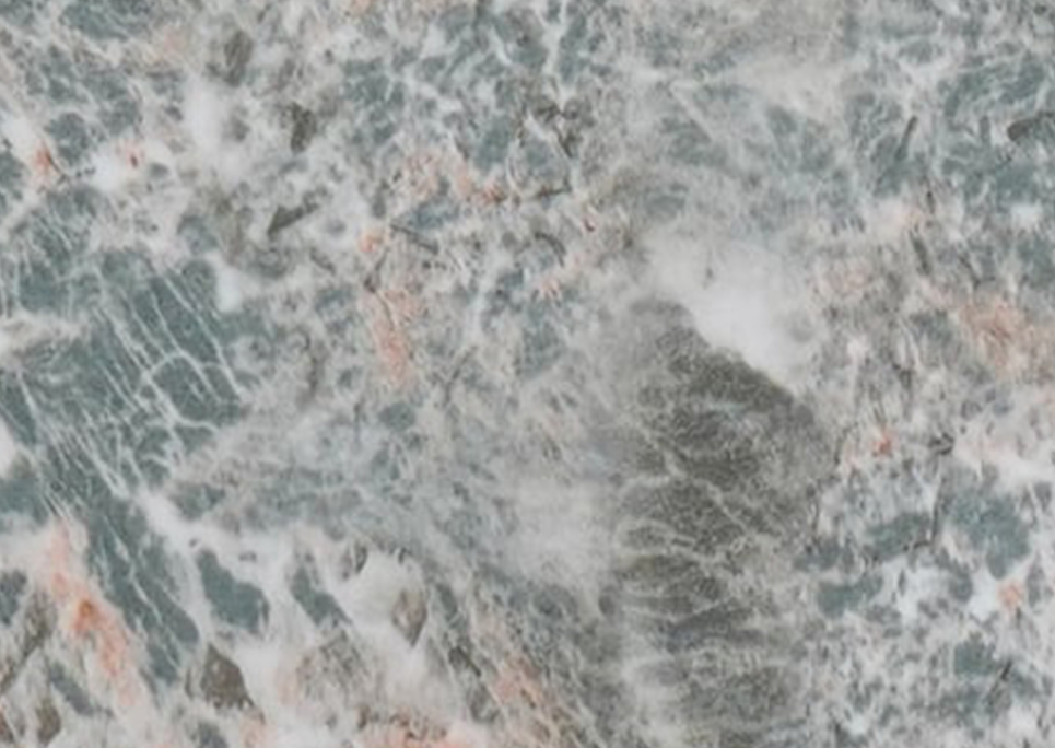 Sage Green & Hazel Brown Faux Marble Top