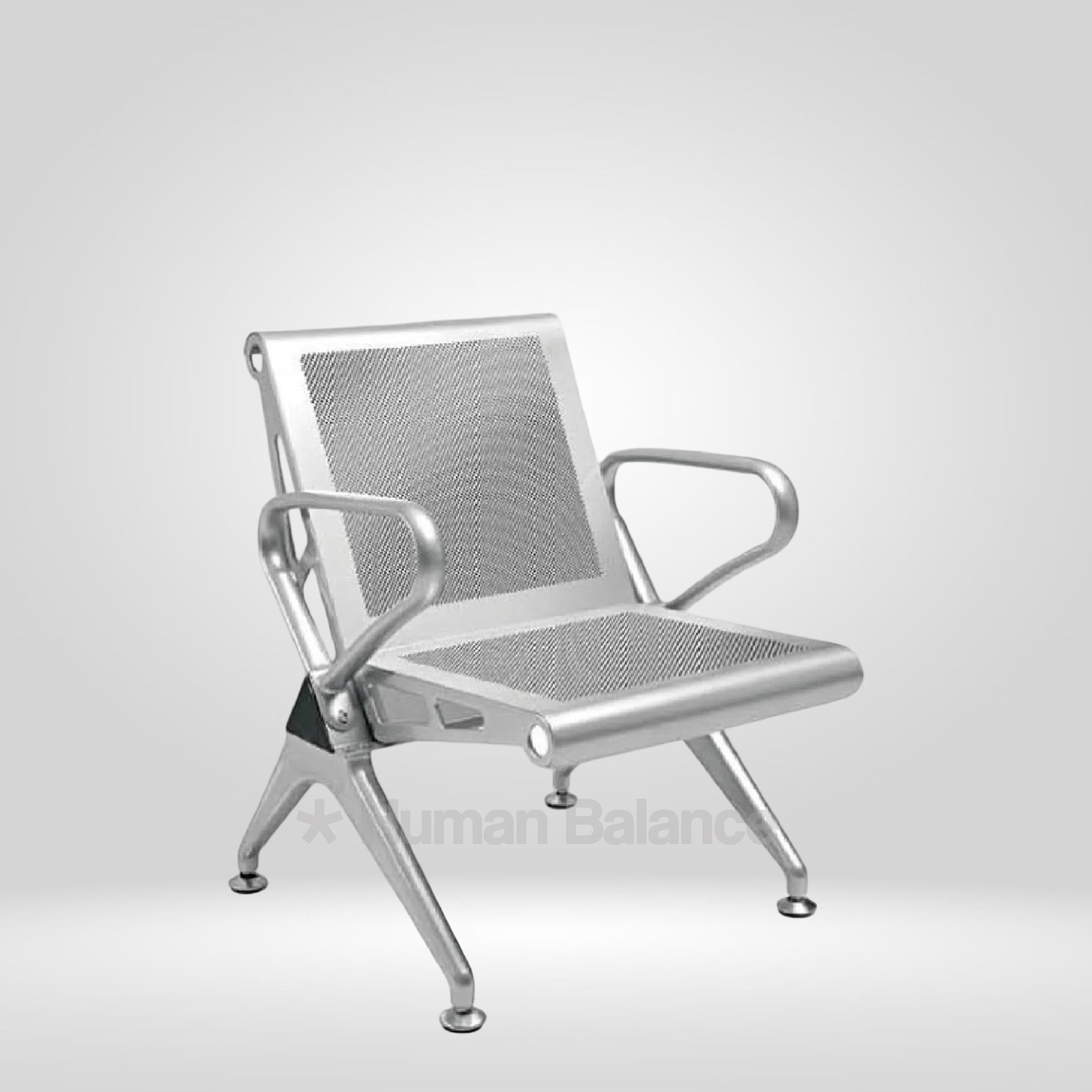 Metalon 1 Seater Waiting Bench