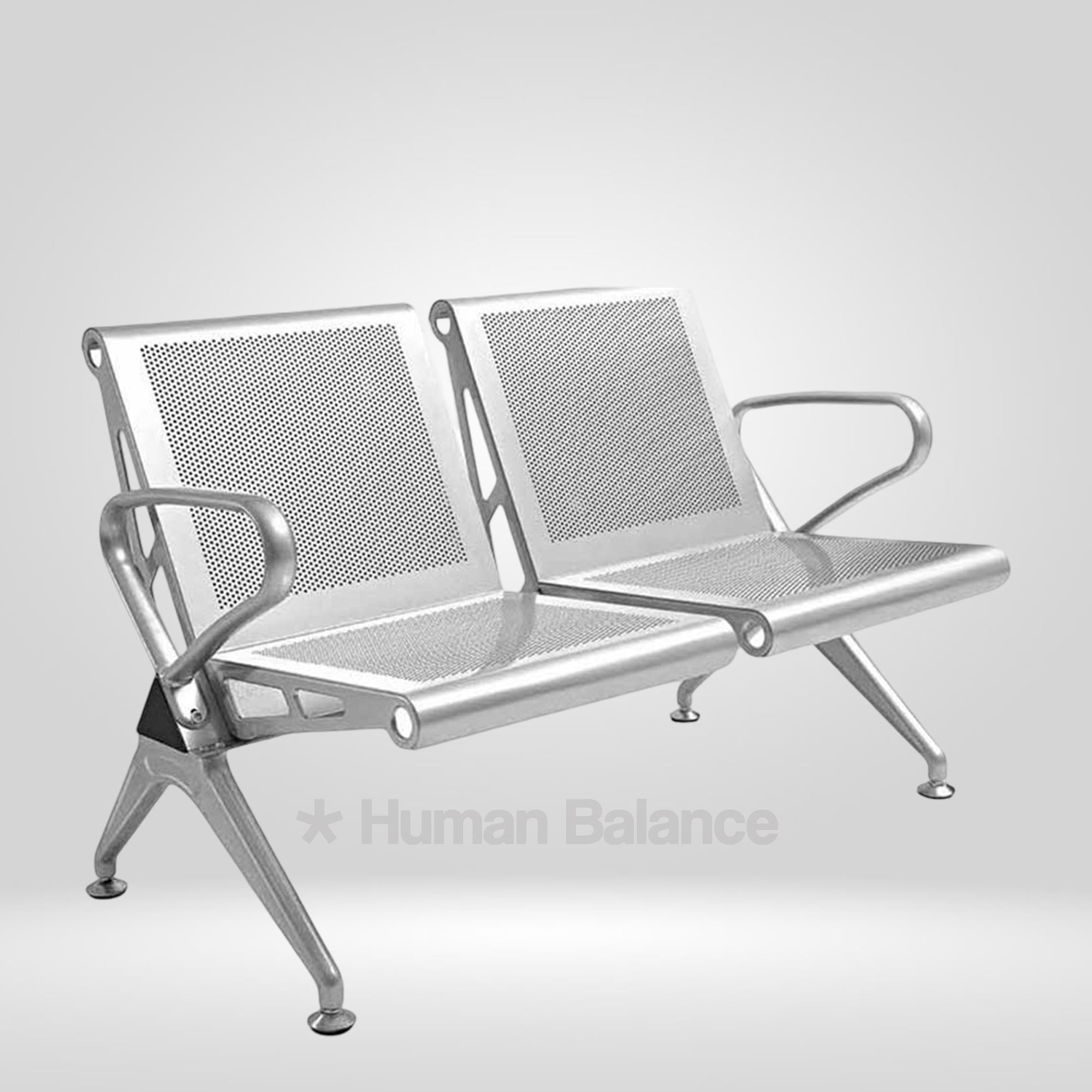 Metalon 2 Seater Waiting Bench