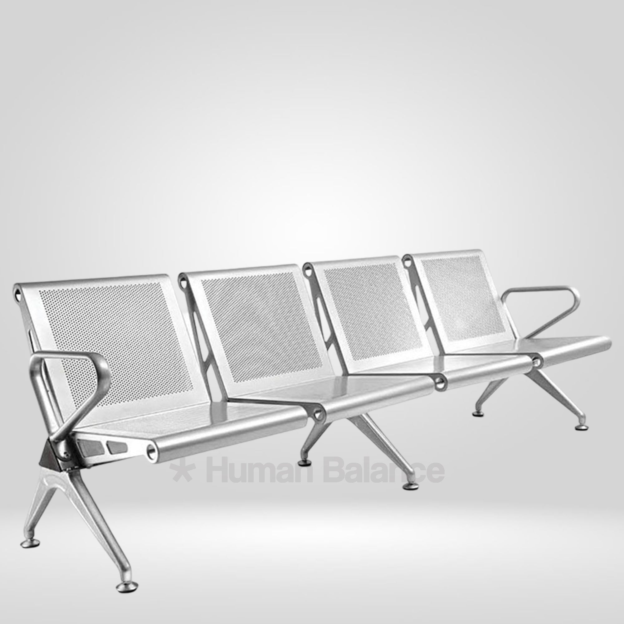 Metalon 4 Seater Waiting Bench